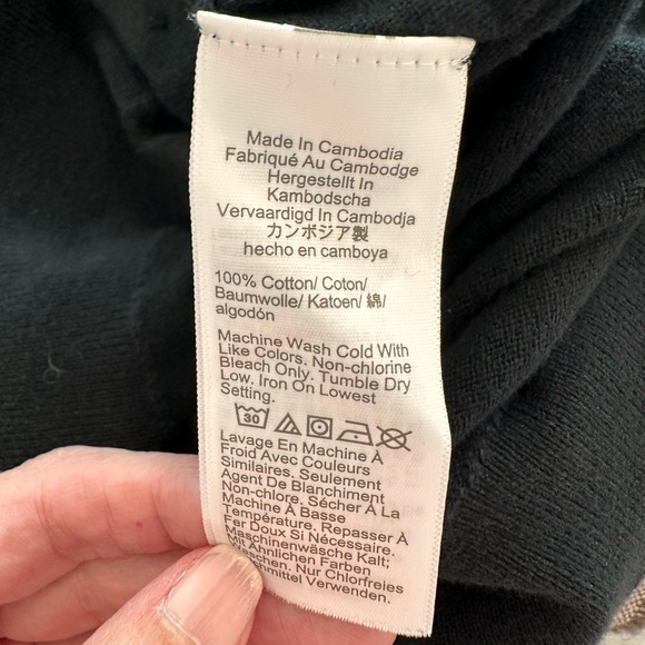 J. Crew Factory Black Classic Cardigan Sweater (Size Small) - Picture 9 of 9